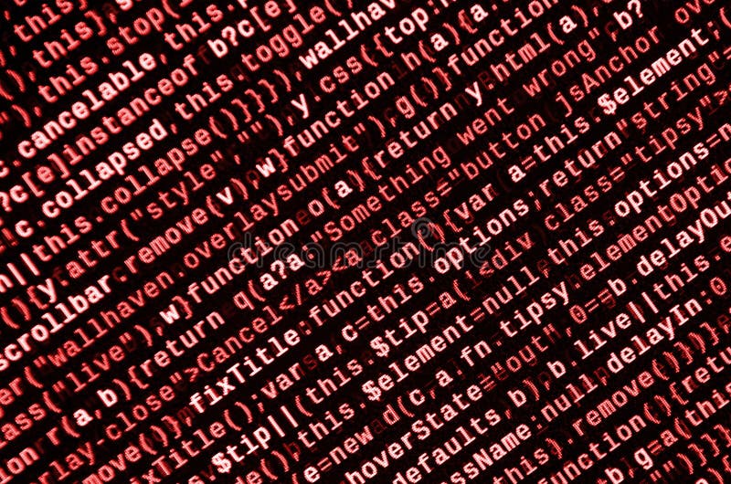 Javascriptfunktionen, Variablen, Gegenstände Überwachen Sie Nahaufnahme des Funktionsquellcodes IT-Fachmann-Arbeitsplatz stockbilder