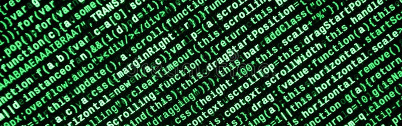 Javascriptfunktionen, Variablen, Gegenstände Überwachen Sie Nahaufnahme des Funktionsquellcodes IT-Fachmann-Arbeitsplatz stockbilder