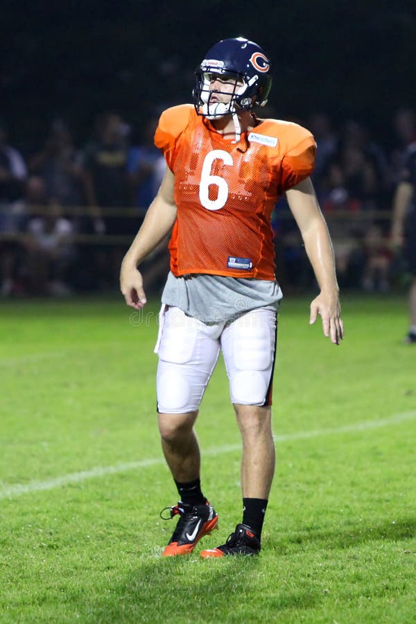 Jay cutler, chicago bears editorial stock image. Image of headgear
