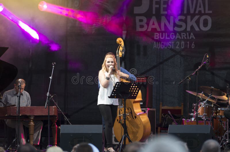 Jazz Festival Concert in Bansko, Bulgaria Editorial Stock Image - Image