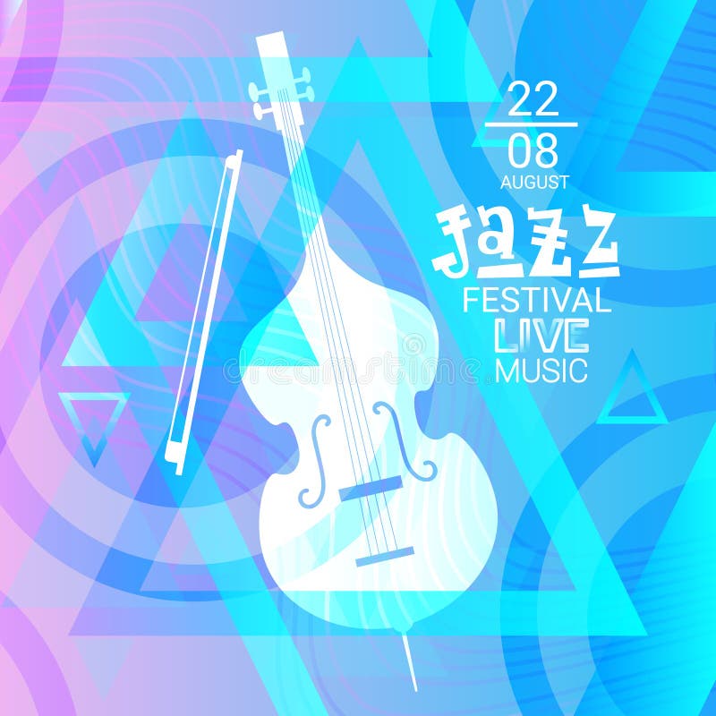 Jazz Festival Live Music Concert Poster Advertisement Banner