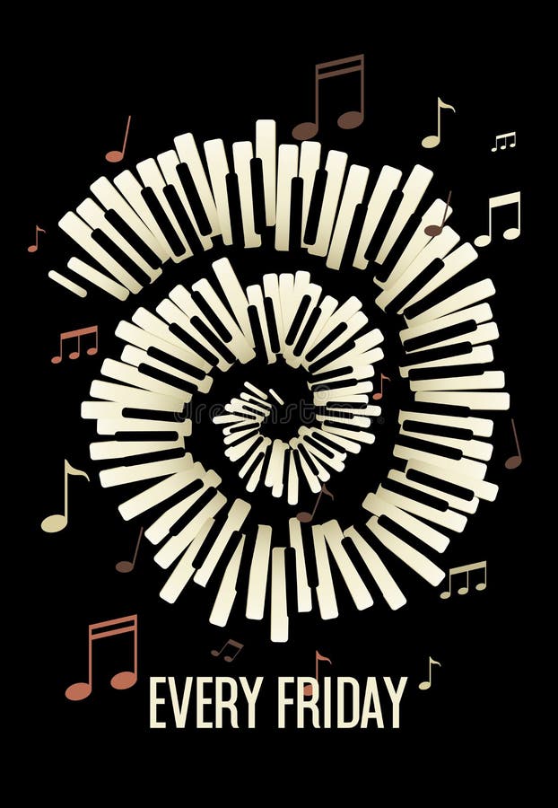 Jazz Live music festival, poster background template. royalty free illustration Jazz Live music festival, poster background template. royalty free illustration