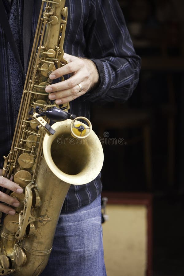 Jazz outdoors stock image. Image of jazz, saxophone, band 24253249