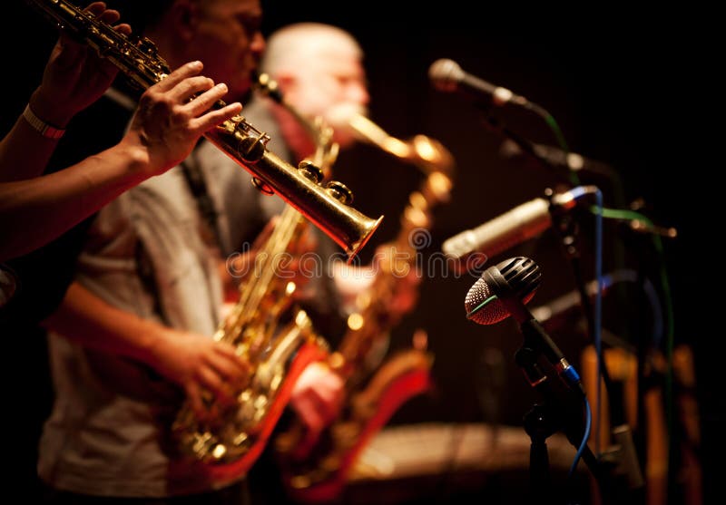 Jazzu koncert obraz royalty free Jazzu koncert obraz royalty free