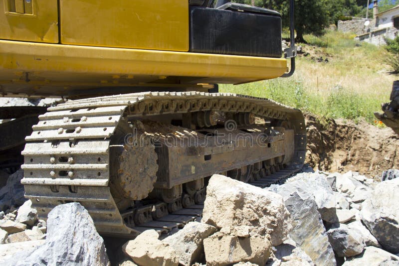 JCB Digger tracks