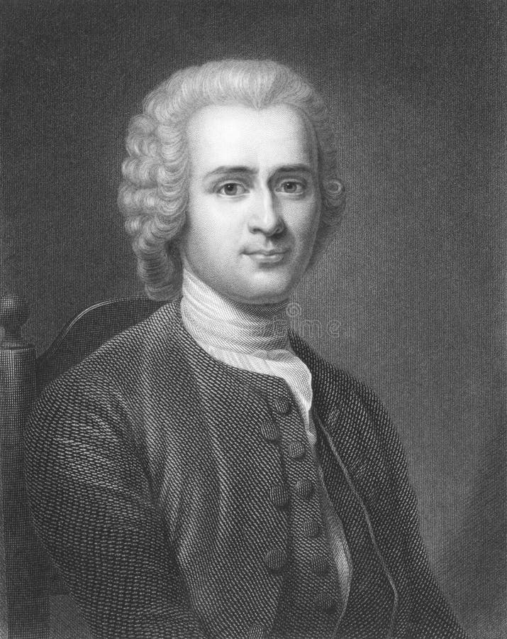 Jean-jacques Rousseau photo stock Jean-jacques Rousseau photo stock