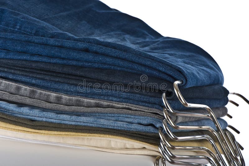 Blond Woman Lying in Bed Wearing Denim Jeans Stock Image Image of