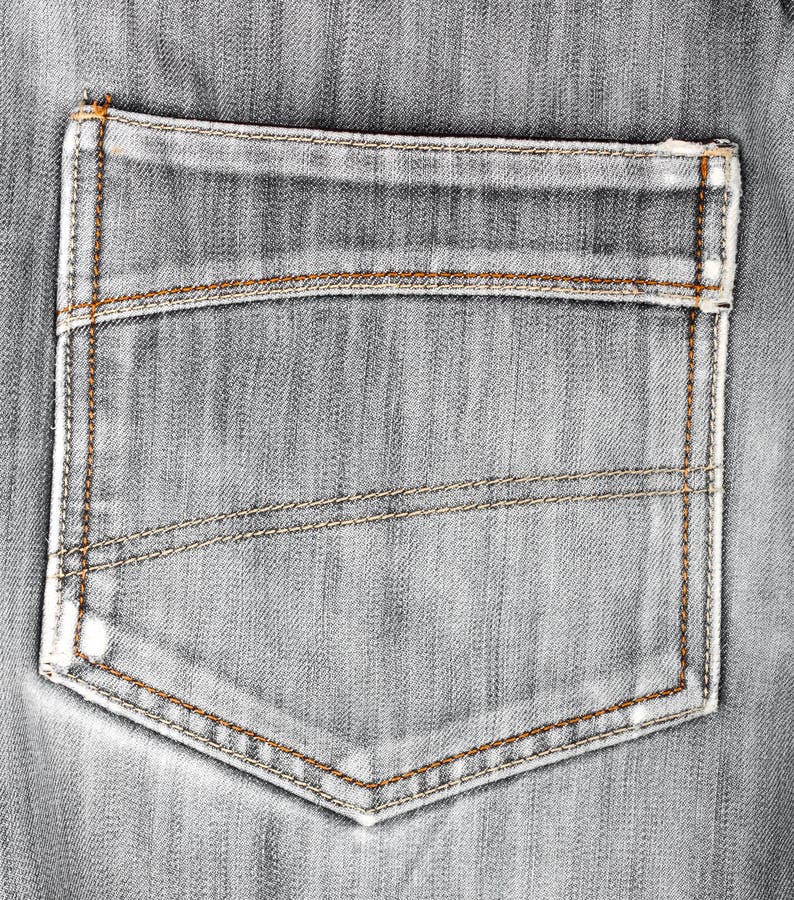 Jeans Back Pocket. Beautiful Casual Style Stock Photo Image of