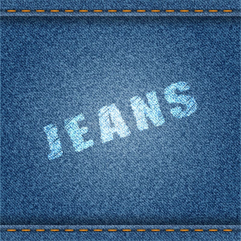 Jeans banner stock illustration. Illustration of industrial 21769100