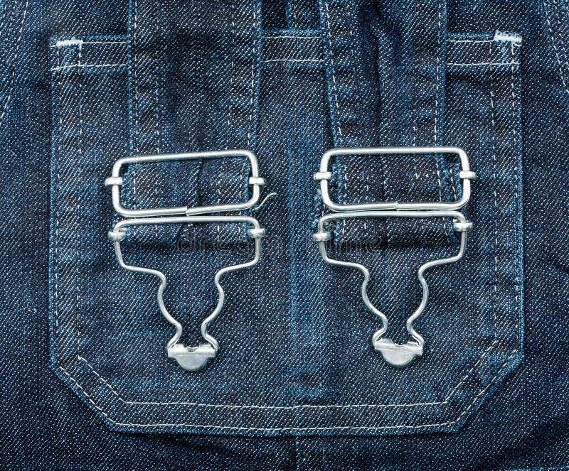Jeans with braces stock photo. Image of cotton, apparel 24502342
