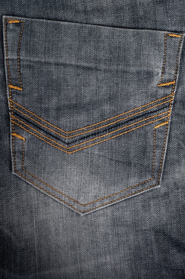 Jeans Denim Detail Back Pocket Background Stock Image - Image of arts ...