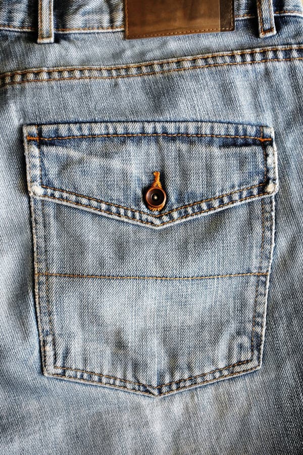 Jeans Detail stock photo. Image of indigo, garment, blank - 55150252