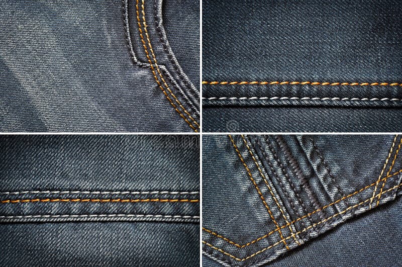 Jeans fabric stock photo. Image of cotton, jeans, stapled 101353110