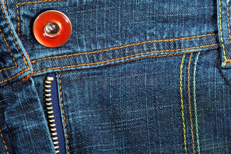 Jeans fabric and pocket