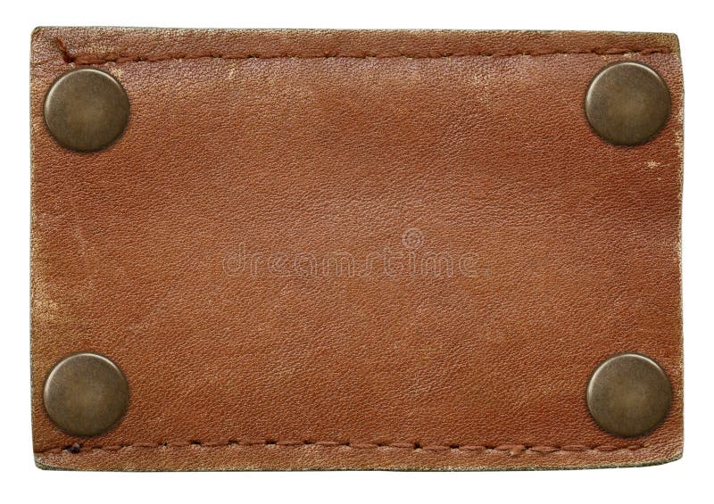 Jeans label royalty free stock photo