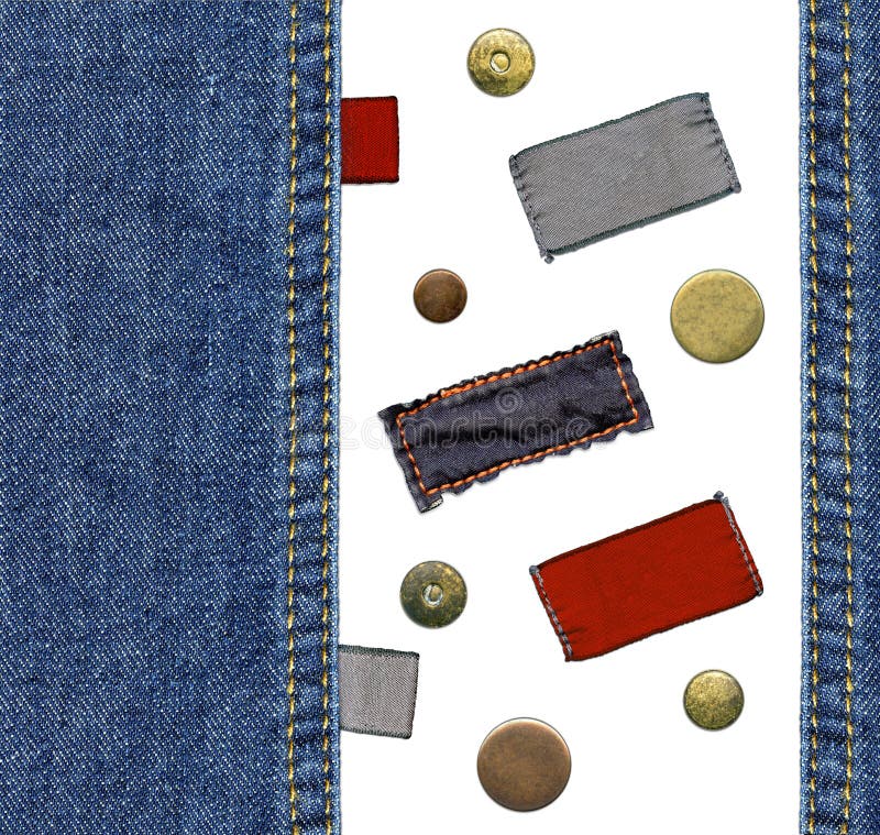 Jeans  labels set