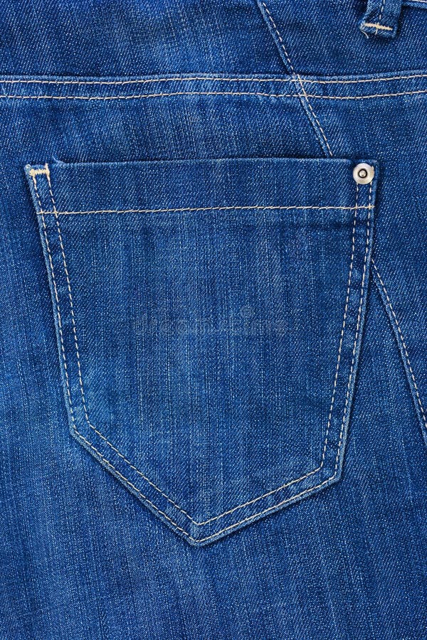 Jean pocket stock photo. Image of blue, jeans, texture 230346