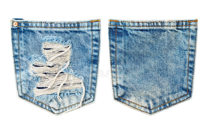 Jeans pocket stock photo Jeans pocket stock photo