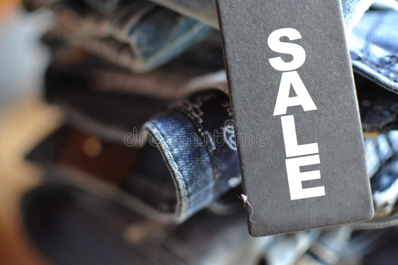 Jeans sale stock photo. Image of sale, fashion, details 6508038