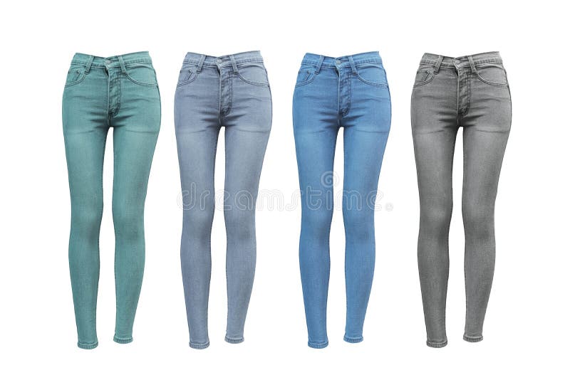 Jeans scarni femminili