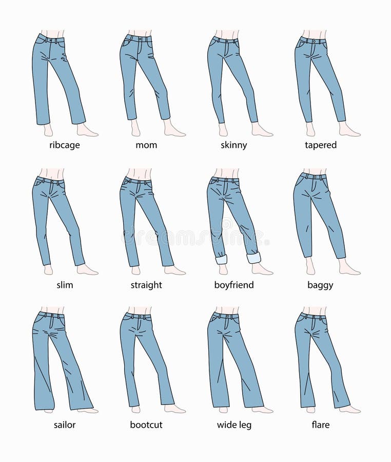 Jeans Bootcut Stock Illustrations – 51 Jeans Bootcut Stock Illustrations,  Vectors & Clipart - Dreamstime