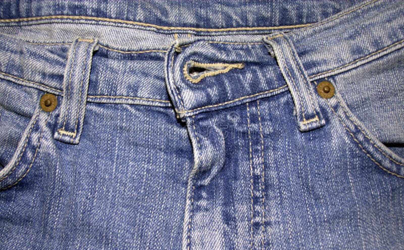 Blue Jeans Texture Picture. Image: 7732784