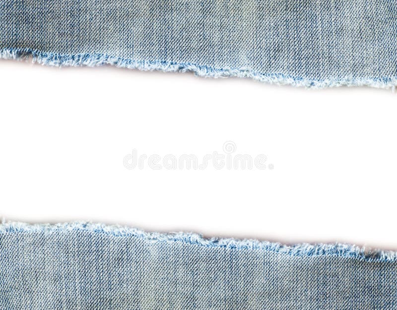 Jeans Texture Over White Background Stock Photo - Image of denim ...