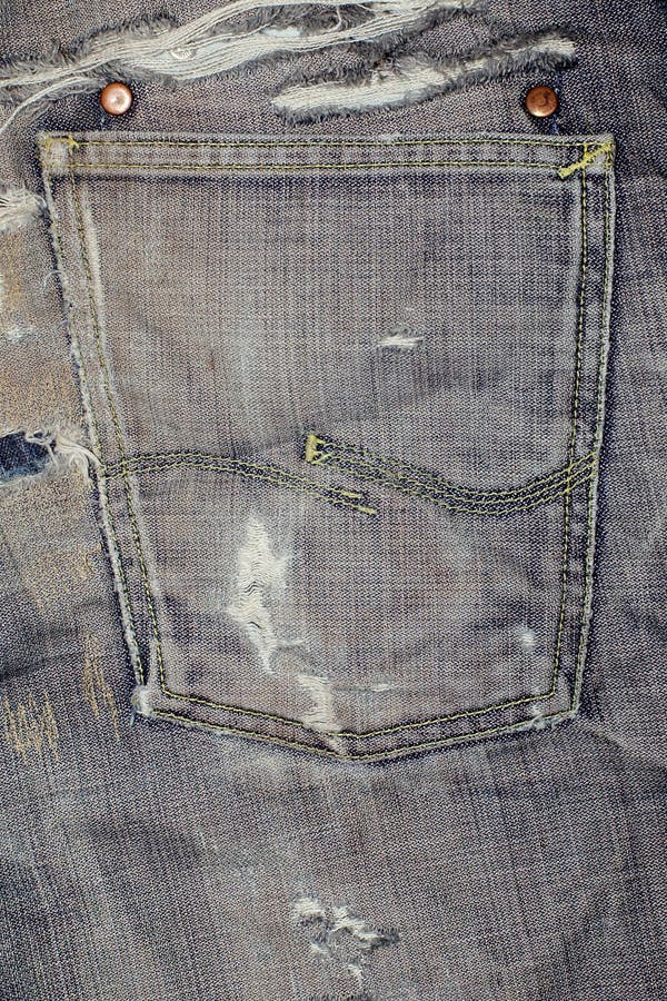 Jeans texture vertical