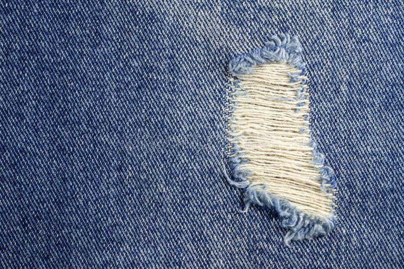 Jeans torn denim texture. stock image. Image of blue - 122473793