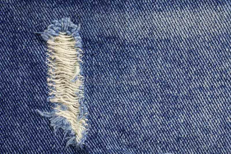 Jeans torn denim texture. stock image. Image of label - 122473795