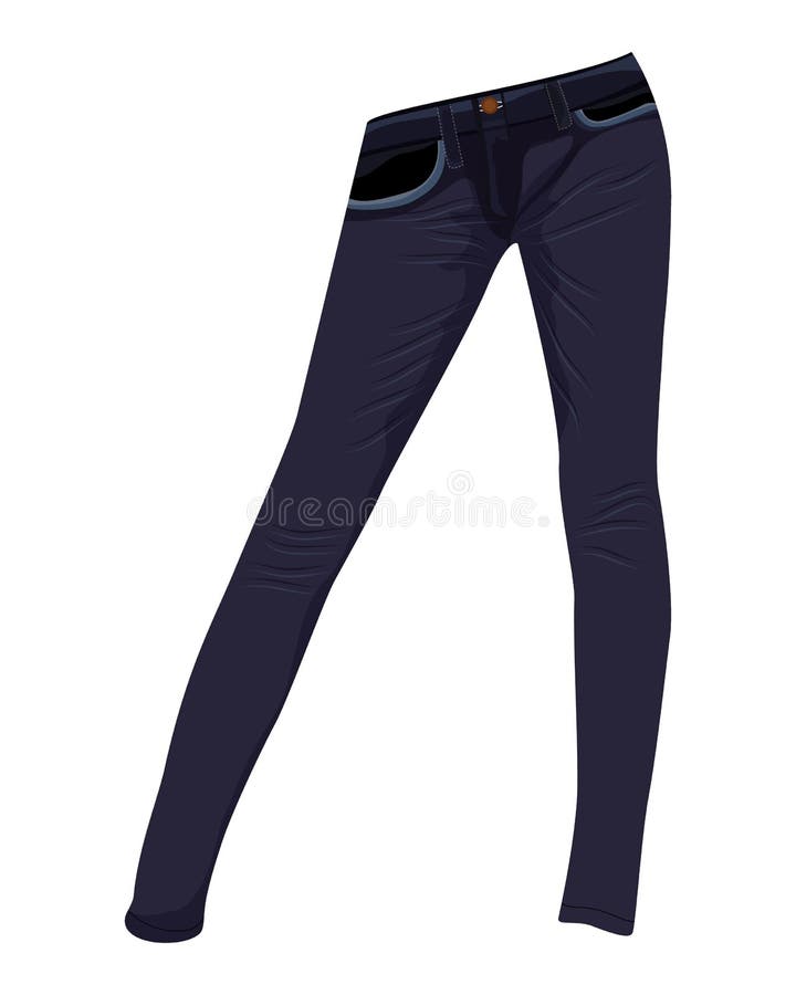 Jeans vector design stock illustration