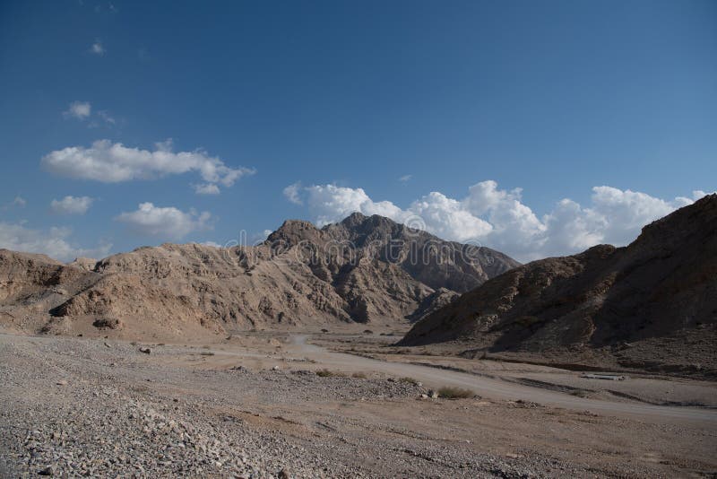 Jebel jais : de viktigaste topparna av uae royaltyfria foton