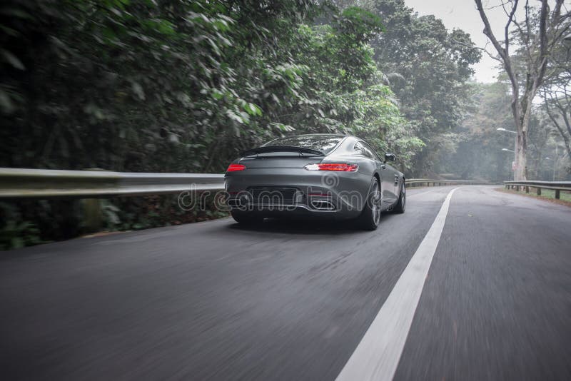 Jechać amg gt s zdjęcia stock Jechać amg gt s zdjęcia stock