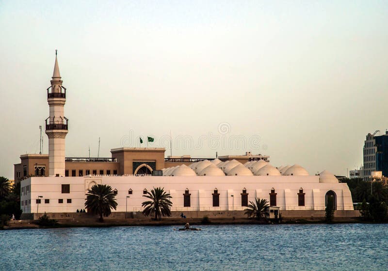 Jeddah Mosque royalty free stock images