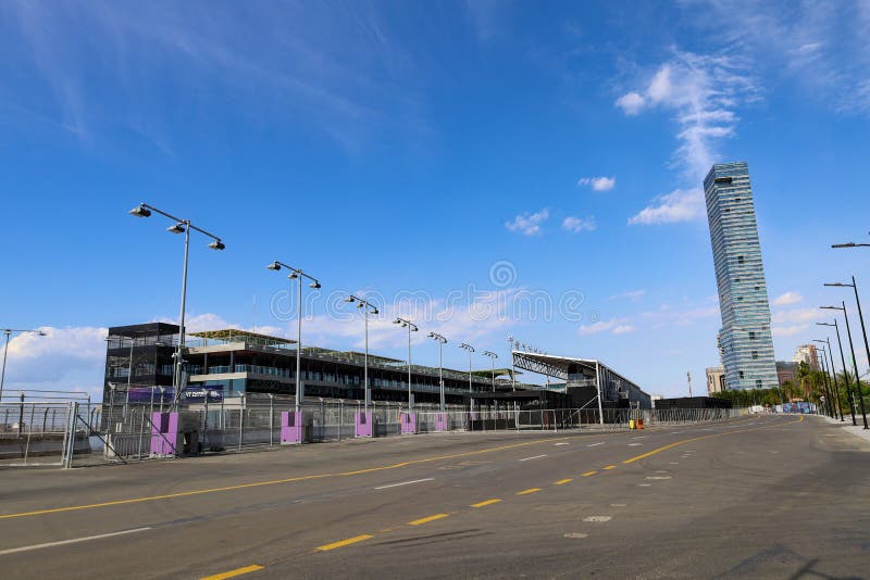 Jeddah, Saudi Arabia. formula 1 race in Jeddah Corniche Circuit - F1 Race World Championship