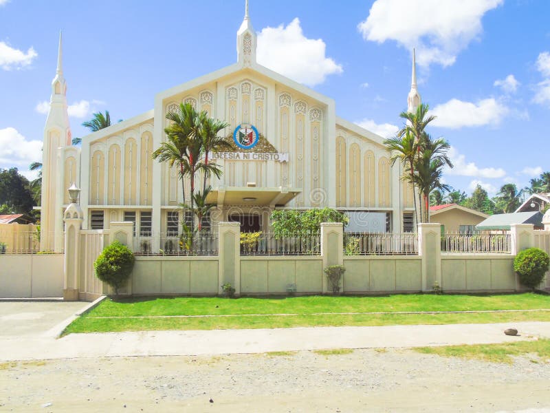 Jeden Iglesia Ni Cristo kościół w Santo Tomas fotografia royalty free Jeden Iglesia Ni Cristo kościół w Santo Tomas fotografia royalty free