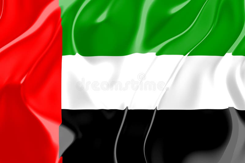 Jednocząca emirat arabska flaga