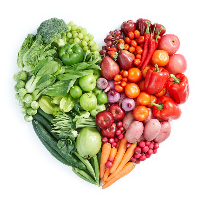 Jedzenie czerwień zielona zdrowa
