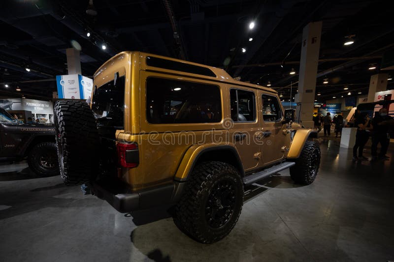 Jeep Wrangler Overlook Concept Showcased at the SEMA Show Editorial Stock  Photo - Image of collection, mobility: 235220203