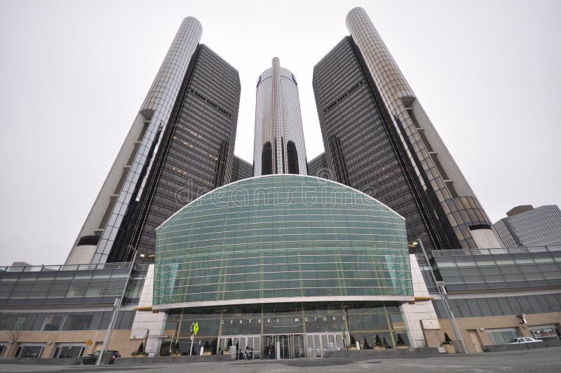 General Motor's World Headquarters, The Renaissance Center in downtown Detroit, Michigan. General Motor's World Headquarters, The Renaissance Center in downtown Detroit, Michigan.