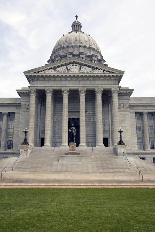 Jefferson City, Missouri State Capitol Stock Image Image of built