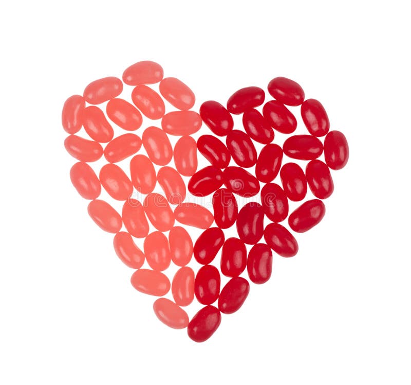 Jelly bean heart stock image. Image of heart, valentine 31958705