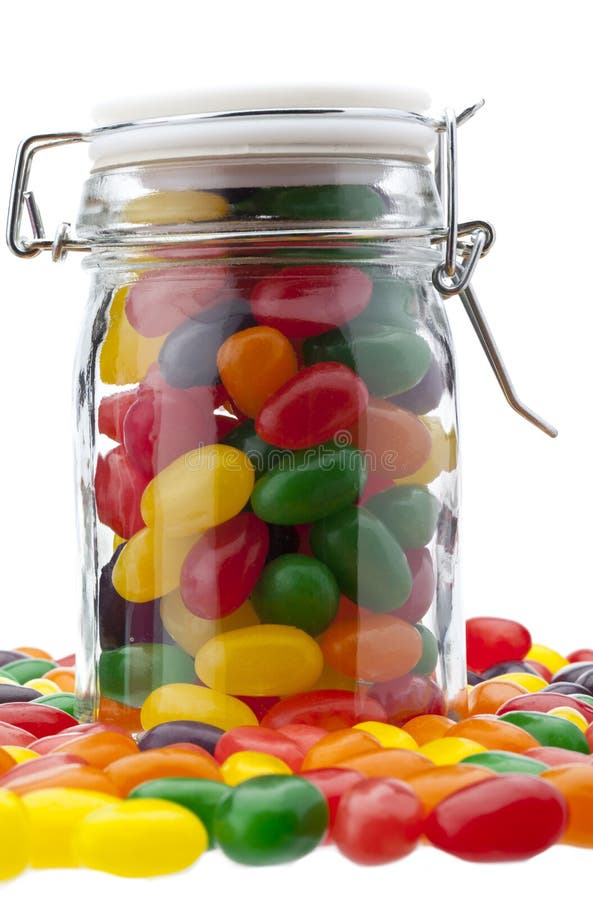 Jelly Bean Jar stock image. Image of junk, color, apothcary 30169565