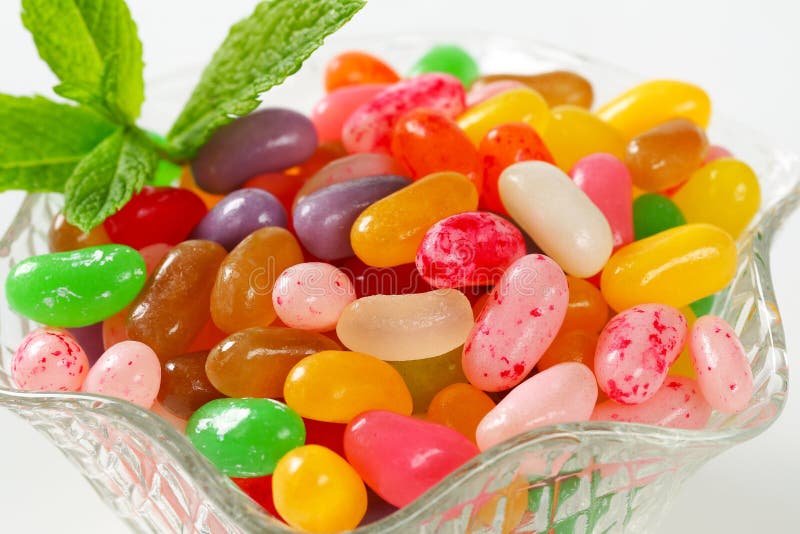 Jelly beans stock image. Image of variety, candy, bowl 35493829