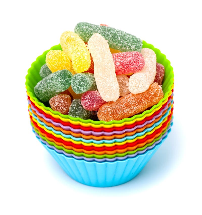 Jelly Cups stock photo. Image of object, children, chilled 6061178