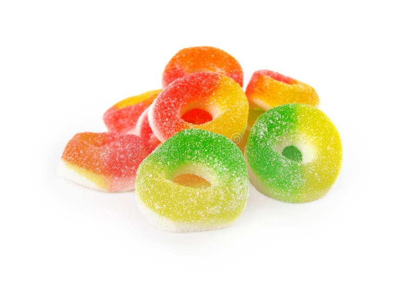 Jelly candies with sugar