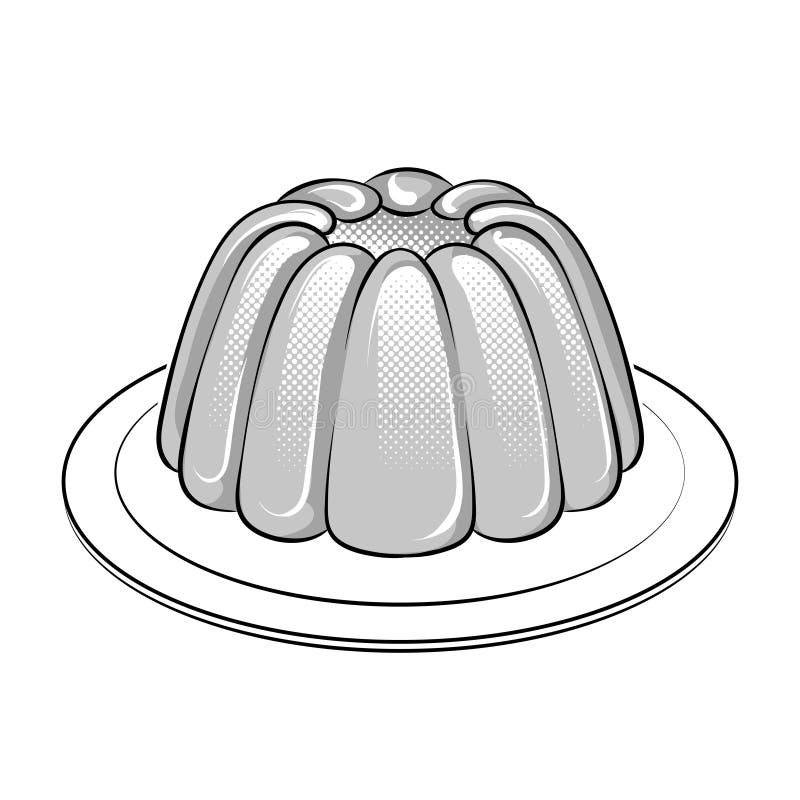 jelly clip art black and white