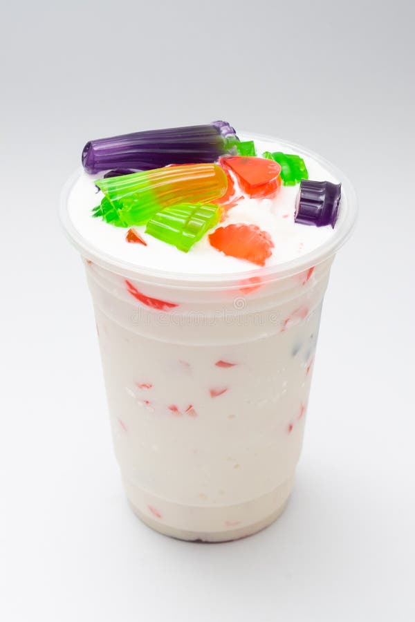 Jelly drink stock photo. Image of fresh, dessert, delicious 218141524