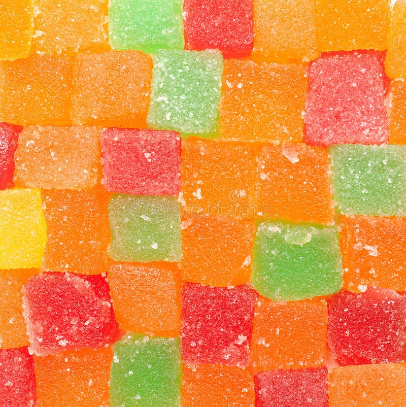 Jelly Fruit Candies Background Stock Image Image of colour, addiction