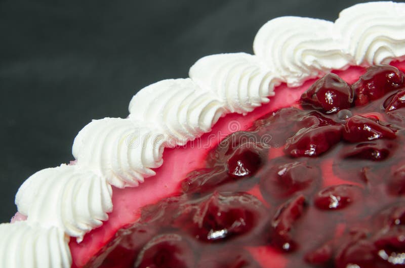 Jelly top of the cake stock image. Image of jelly, gourmet 82628897